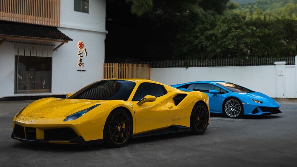 Huracan EVO + 488 Spyder