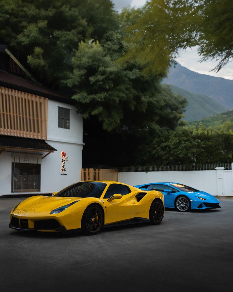 Huracan EVO + 488 Spyder — 13